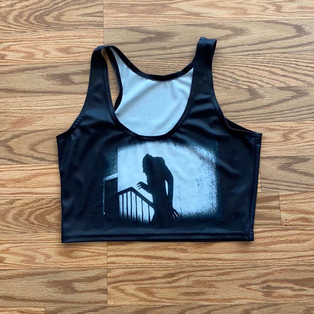 BlackMilk Nosferatu Reversible Crop